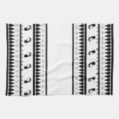 シベリアンハスキー キッチンタオル (横)