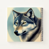 シベリアンハスキー ノートブック (裏面)