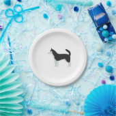 シベリアンハスキー ペーパープレート (パーティー)