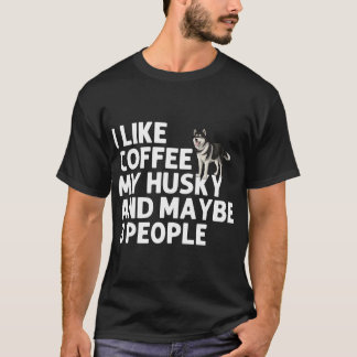 シベリアンハスキー 犬 ハスキー好き ふざけたギフト Tシャツ
