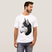 シベリアンハスキー Tシャツ (正面フル)