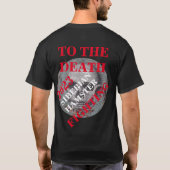 シベリアンハムスターおりあいケージファイティングジャージ一騎打ち Tシャツ (裏面)