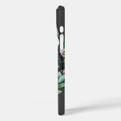 シベリアン・ハスキーとヤマボウシの花 Case-Mate iPhoneケース (裏面 / 左)