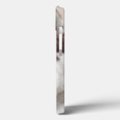 シベリアン・ハスキーの子犬ビーチ Case-Mate iPhoneケース (裏面 / 左)