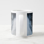 シベリアン·ハスキー·アイズ ジャンボコーヒーマグカップ (裏面)