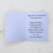 シベリアン・ハスキー・カード空白の/アラスカン・マラムート シーズンカード (内部)