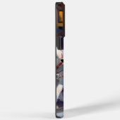 シベリアン・ハスキー クリスマス フェスティブシーズン Case-Mate iPhoneケース (裏面 / 右)