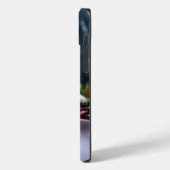 シベリアン・ハスキー クリスマス 雪 冬 Case-Mate iPhoneケース (裏面 / 左)