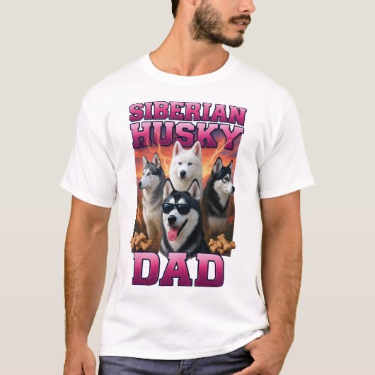 シベリアン・ハスキー コピー コピー コピー Tシャツ (正面)