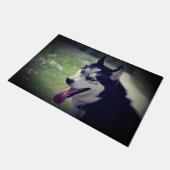 シベリアン·ハスキー ドアマット (アングル)