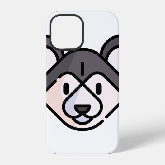 シベリアン・ハスキー iPhoneケース (裏面)