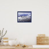 シベリア上空のツポレフ(Туполев) Tu-104 ポスター (キッチン)