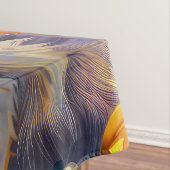 シベリア不気味ハスキー犬ハロウィンウィッチカボチャ テーブルクロス (インサイチュ)