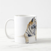 シベリア人/ベンガルトラ コーヒーマグカップ (左)