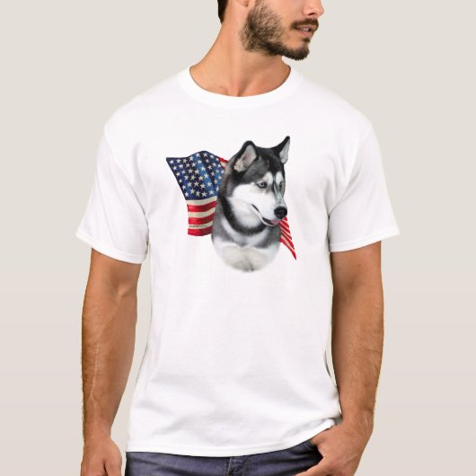 シベリア国旗 Tシャツ (正面)