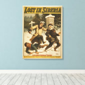 シベリア失ったで1898年頃。 キャンバスプリント (インサイチュ (ウッドフロア))