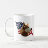 シベリア州旗 コーヒーマグカップ (左)