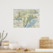 シベリア犬 – フランツ・マルク,ドイツファインアートポスター ポスター (キッチン)