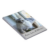 シベリア猫のノート ノートブック (右側)