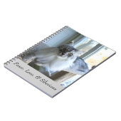 シベリア猫のノート ノートブック (左側)