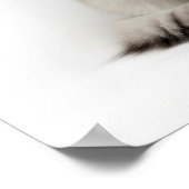 シベリア猫アート ポスター (角)