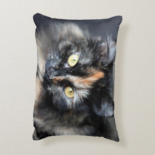 シベリア猫 アクセントクッション (裏面(縦))