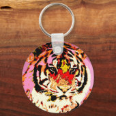 シベリア虎 キーホルダー (正面)