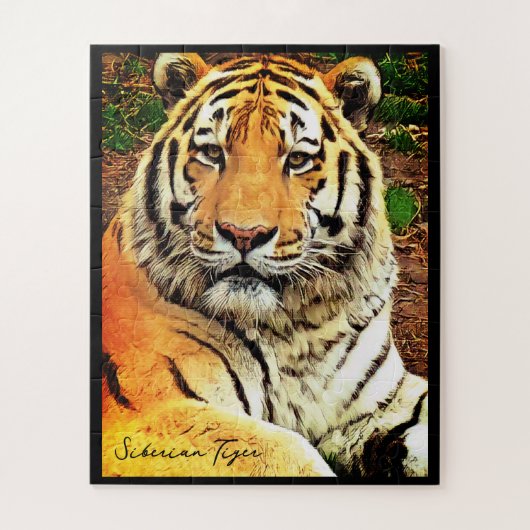 シベリア虎 ジグソーパズル (縦)