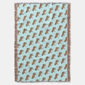 シベリア虎 スローブランケット (正面縦)