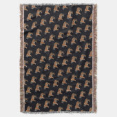 シベリア虎 スローブランケット (正面縦)