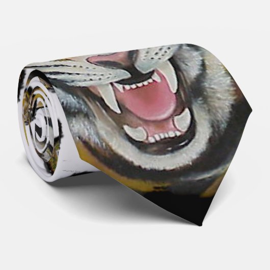 シベリア虎 ネクタイ (ロール)