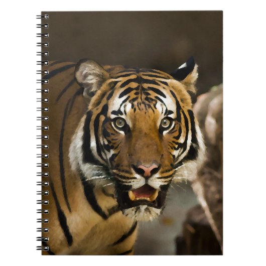 シベリア虎 ノートブック (正面)