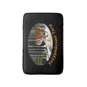 シベリア虎 バスマット (正面縦)