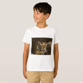 シベリア虎 Tシャツ (正面フル)