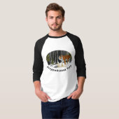シベリア虎 Tシャツ (正面フル)