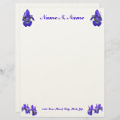 シベリア虹彩レターヘッド レターヘッド (正面/裏面)