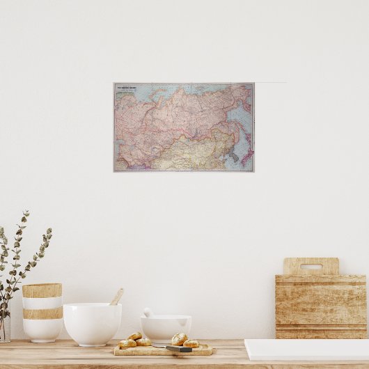 シベリア鉄道 ポスター (キッチン)