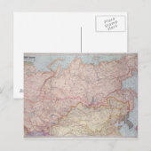 シベリア鉄道 ポストカード (正面/裏面)