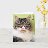 シベリア魔法ノートカード カード (黄色い花)