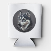 シベリア黒 缶クーラー (正面)