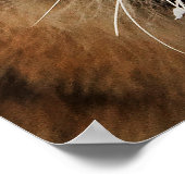 シベリア・タイガーのヘッドショット ポスター (角)