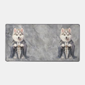 シベリア・ハスキー神父 デスクマット (正面)