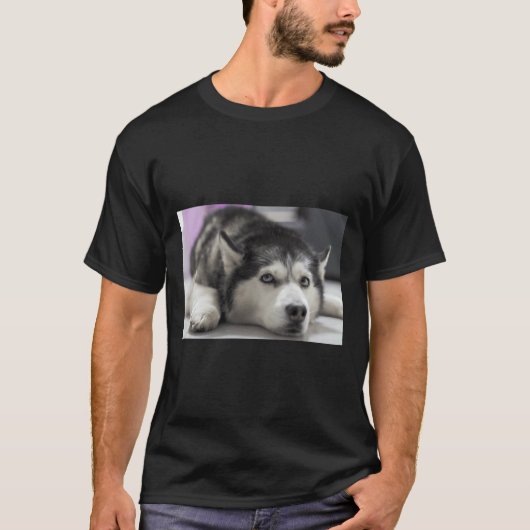 シベリア・ハスキー32 Tシャツ (正面)