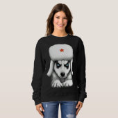 シベリア・ハスキー33 スウェットシャツ (正面フル)