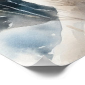 シベリア・ハスキー・ドッグアートプリントポスター ポスター (角)