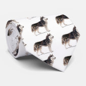 シベリア・ハスキー！ ネクタイ (ロール)