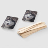 シベリア・ハスキー ハンドファン (組立なし)