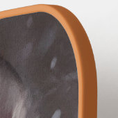 シベリア・ハスキー ピックルボールラケット (左詳細)