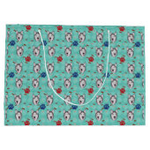 シベリア・ハスキー ラージペーパーバッグ (裏面)