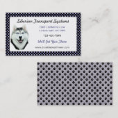 シベリア・ハスキー 名刺 (正面/裏面)